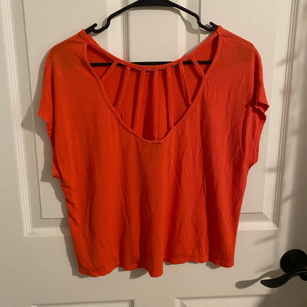 Open Back Shirt